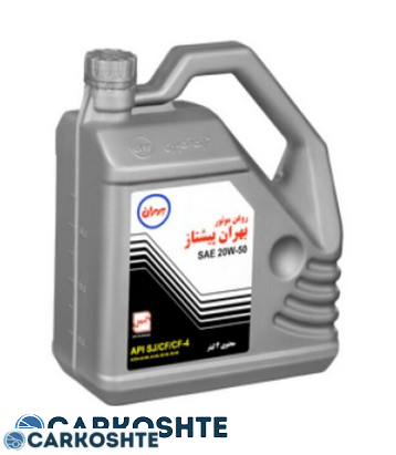 روغن موتور بهران مدل پیشتاز 20W-50 SJ حجم 4 لیتر