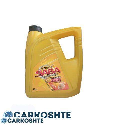 روغن موتور ایرانول مدل صبا SABA 20W-50 SG حجم 3.5 لیتر
