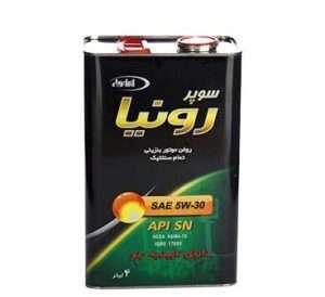 روغن موتور خودرو ایرانول مدل سوپر رونیا SN