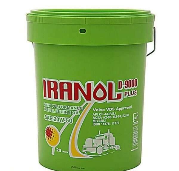 روغن موتور دیزلی ایرانول مدل 9000
