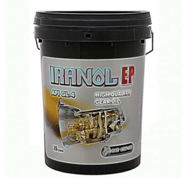 روغن-گیربکس-ایرانول-مدل-85W140-EP-حجم-20-لیتر- کارکشته روغن گیربکس ایرانول مدل 85W-140 GL-4 EP
