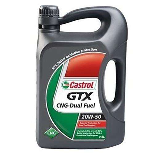 روغن موتور کاسترول مدل SJ 50-20 CNG