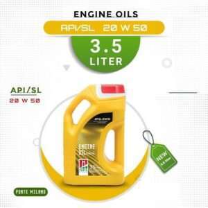 روغن موتور پونته میلانو مدل 20W-50 SL