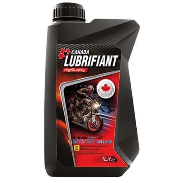 روغن موتور سیکلت کانادا لوبریفنت مدل 10W-50 SM/SN